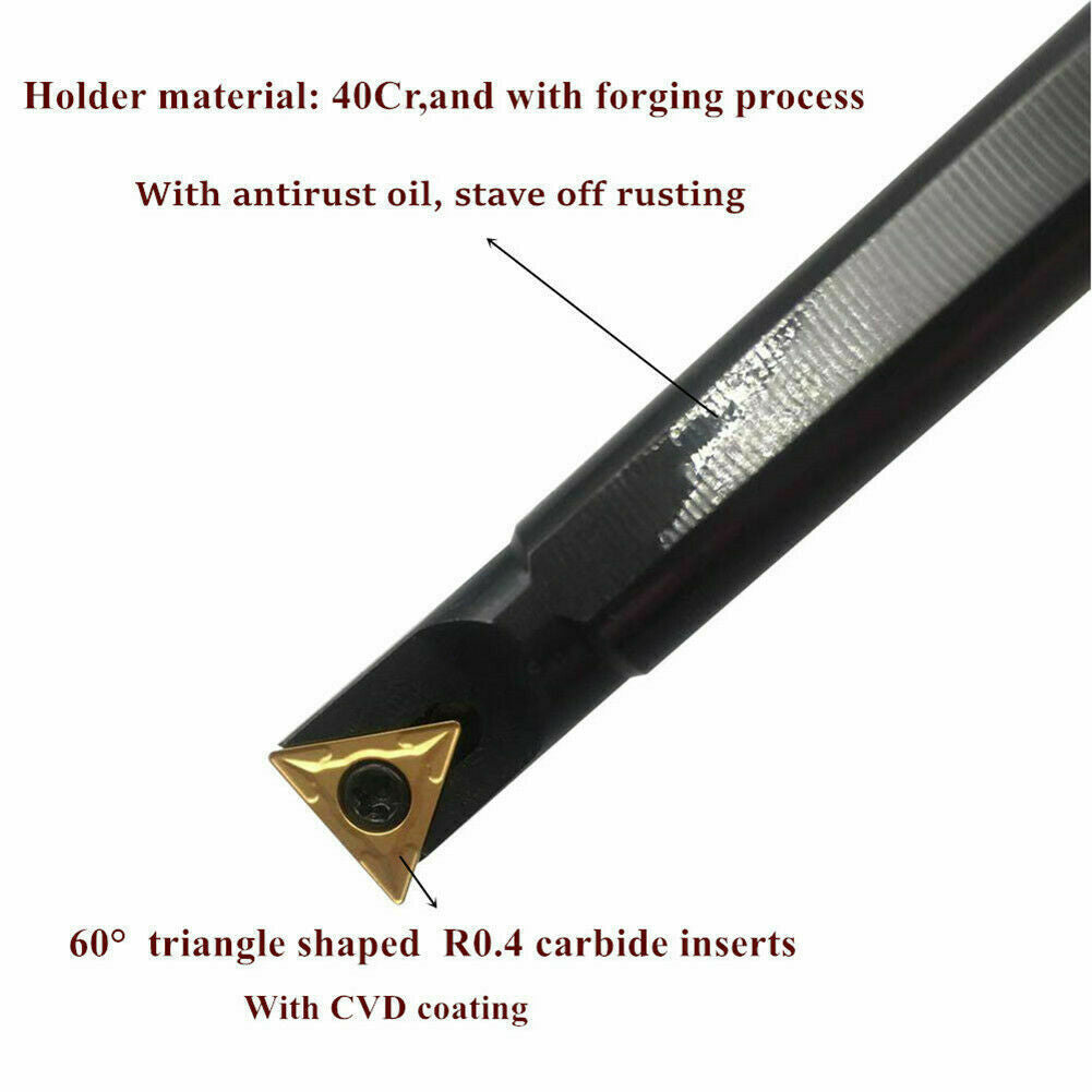 91° S10K-STFCR11 Internal Turning Tool Holder Boring Bar+TCMT110204 BP010 insert