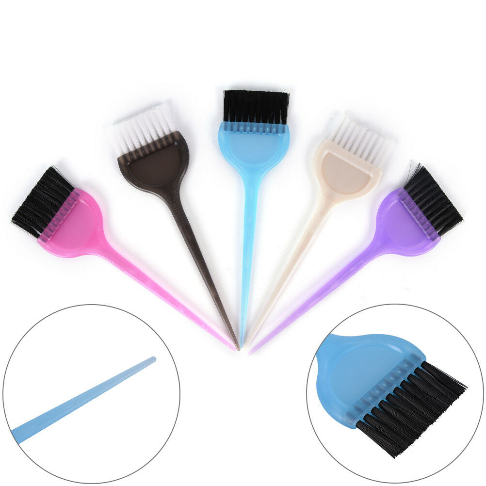 Hairdressing Brushes Combo Salon Comb Hair Color Brush Dye Tint Tool Kit H.l8
