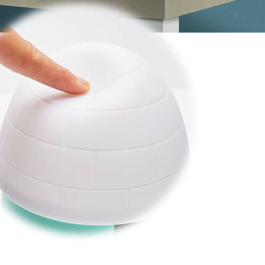 USB Silicone Touch Nightlight Night Lamp Lights for Washroom Kid Room Red