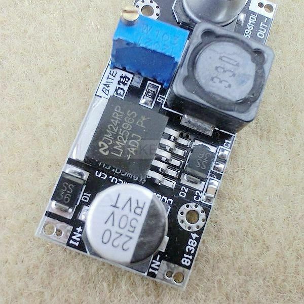 LM2596 DC-DC Step Down CC-CV Adjustable Power Supply Module Output DC 1.25V-37V