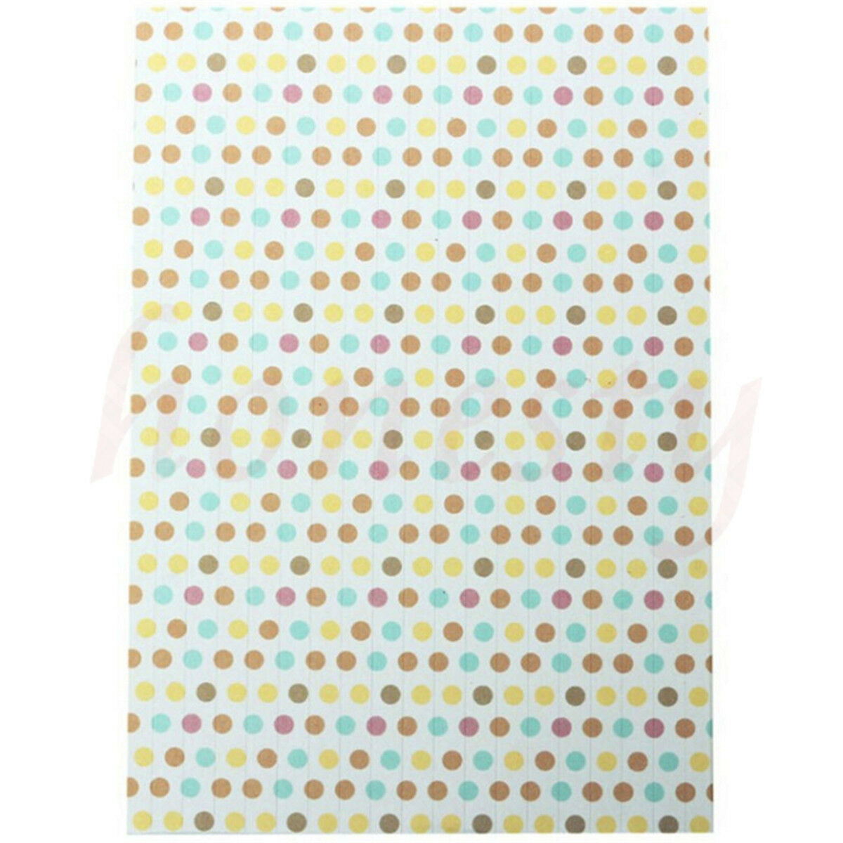6pcs/set Retro DIY Calendar Paper Stickers for Scrapbooking Diary Planner Sticky
