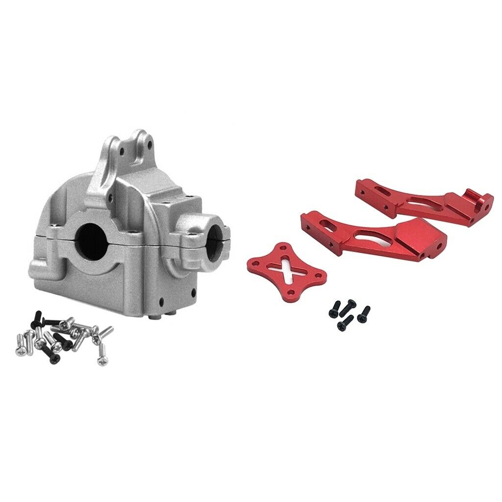 Metal  Housing w/ Tail Fixed Parts Set for WLtoys 144001 1:14 RC Car