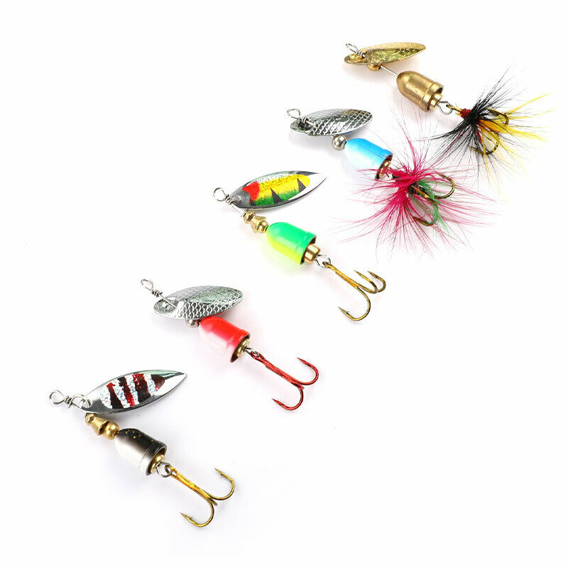 5pcs Metal VIB Lures Vibrations Lures Fishing Bass Bait Artificial Bait L.l8