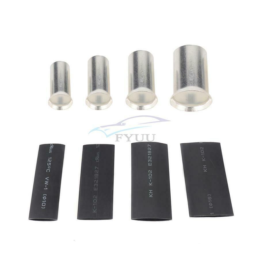 215PCS Universal Pin Type AC/DC Wire Cold Press Tube Terminal Connector Kit