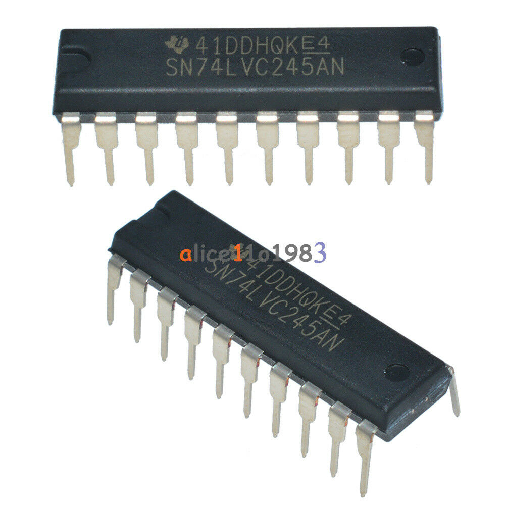 5PCS SN74LVC245AN 74LVC245 bus TRANSCEIVER 8 Bit DIP-20