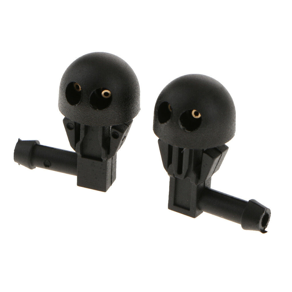 2x Universal Car Vehicle Windshield Washer Spray Wiper Sprinkler Nozzle