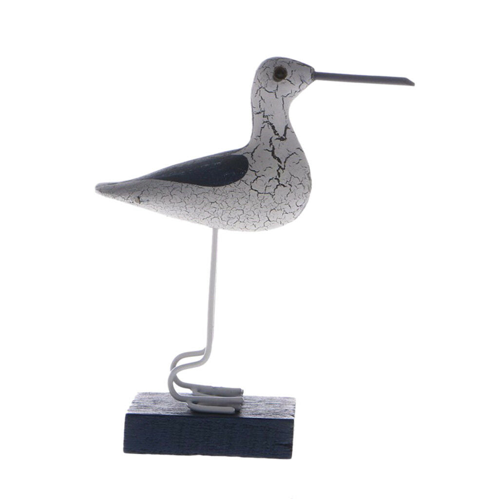 Handcrafted Wooden Nautical Decorative Craft Home SEAGULL Tabletop Ornament