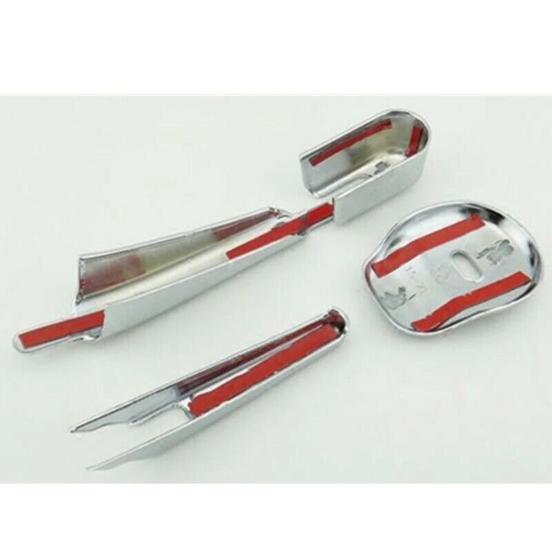 Car Styling Rear Glass Wiper Back Nozzle Cover e Trim Tail Window Trim 4Pcs Y8Q5