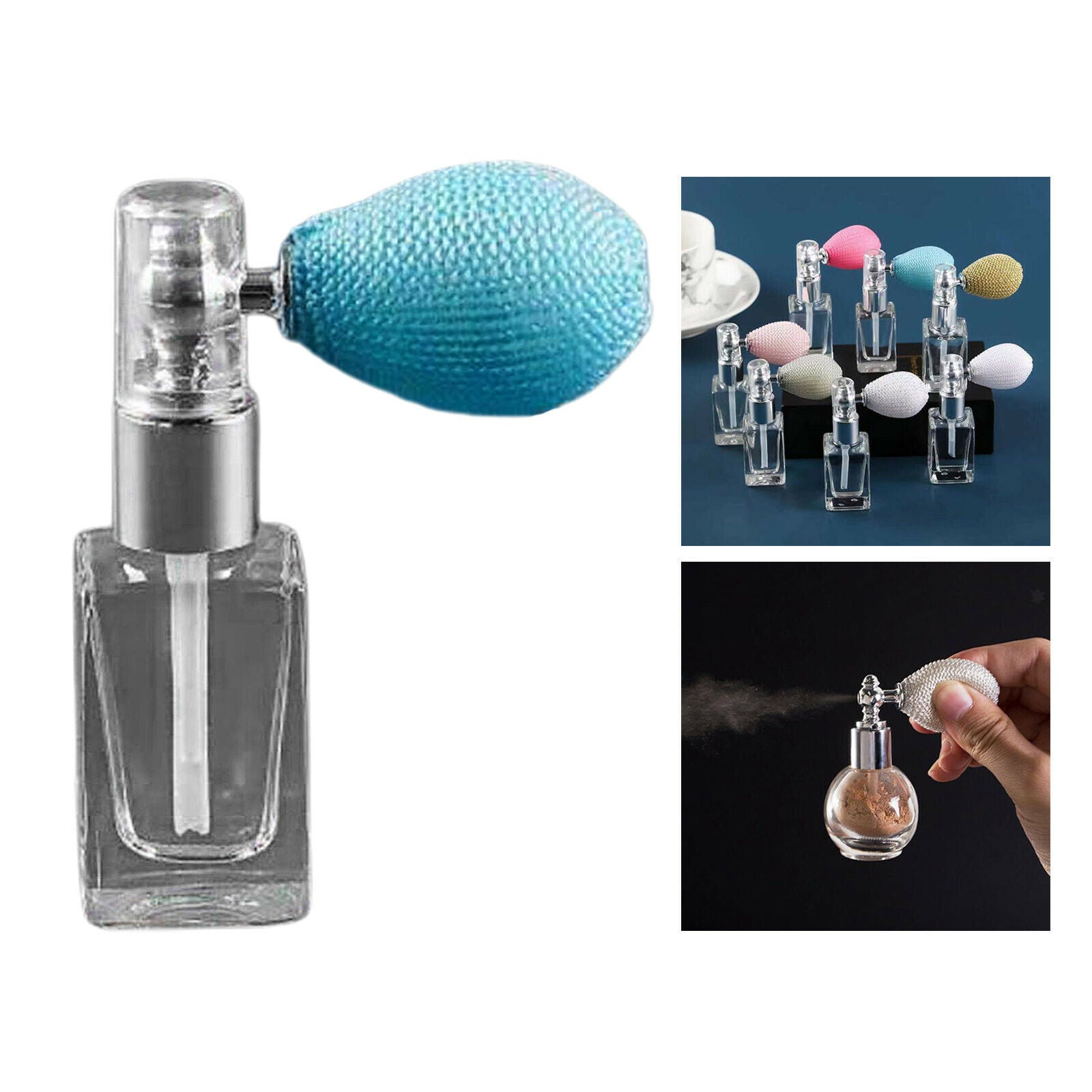 10ml Highlighter Powder Spray Air bag Bottle Glitter Shimmer Spray Rectangle