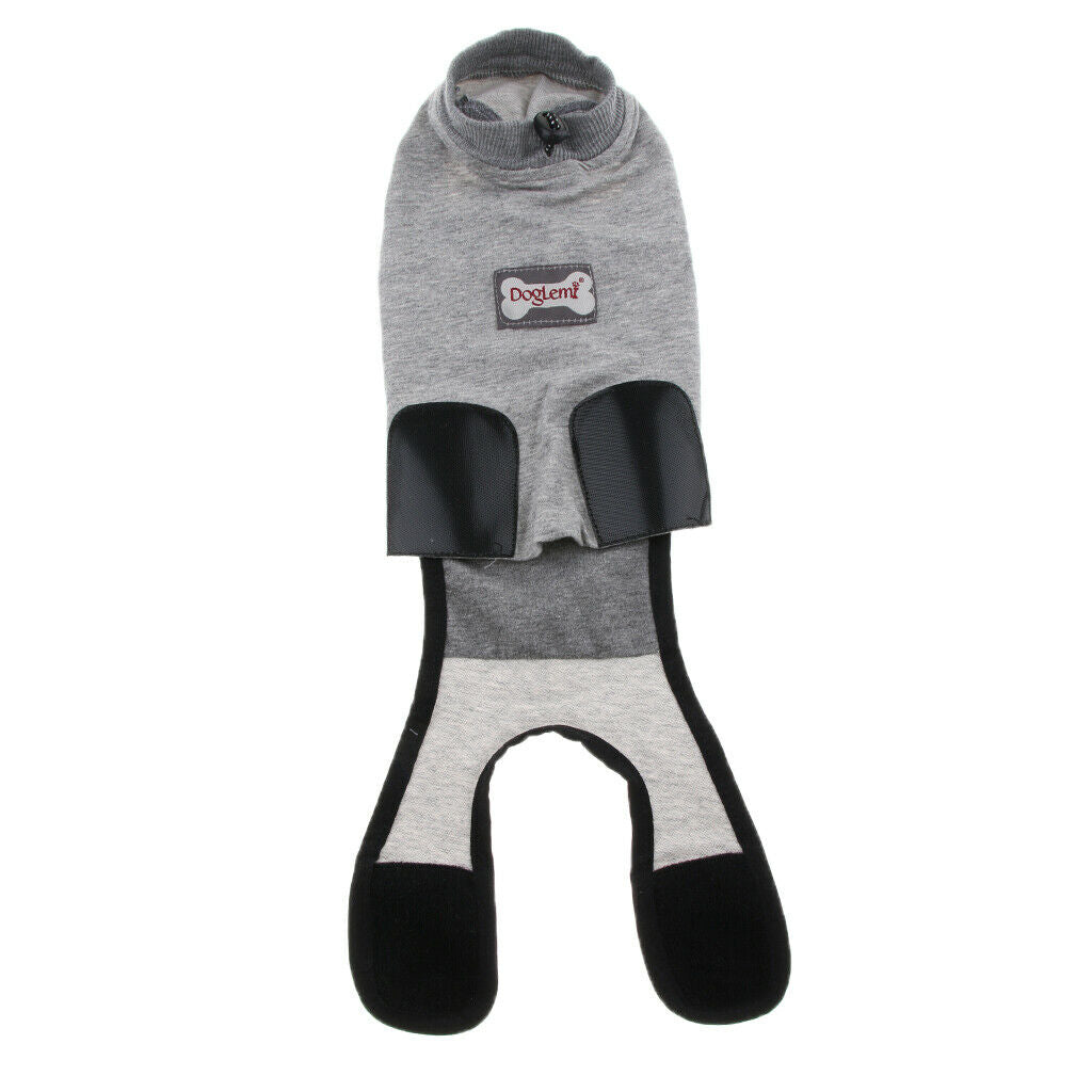 Cat Professional Recovery Suit for Abdominal Wounds or Skin Diseases, E-Collar