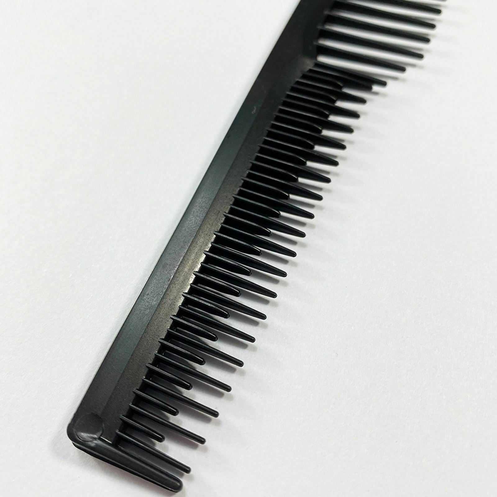 Anti-static Carbon Fibre Barber Comb Salon Styling Comb Hair Comb Durable