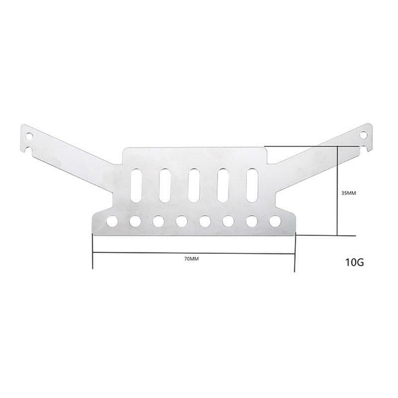 Metal Bottom Protective Cover for 1/10 MND90 D91 MN99 MN99S RC Crawler Car