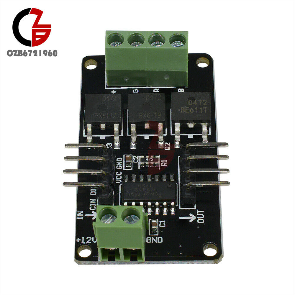 LED Strip Driver Module Full Color RGB Shield For MCU Arduino UNO STM32 AVR V1.0