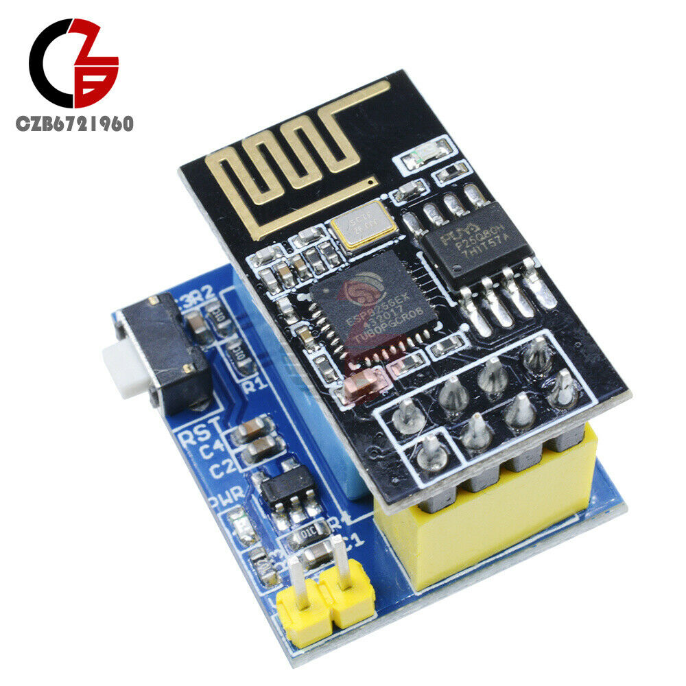 2PCS ESP8266 ESP-01/01S DHT11 Temperature & Humidity Sensor Transceiver Module
