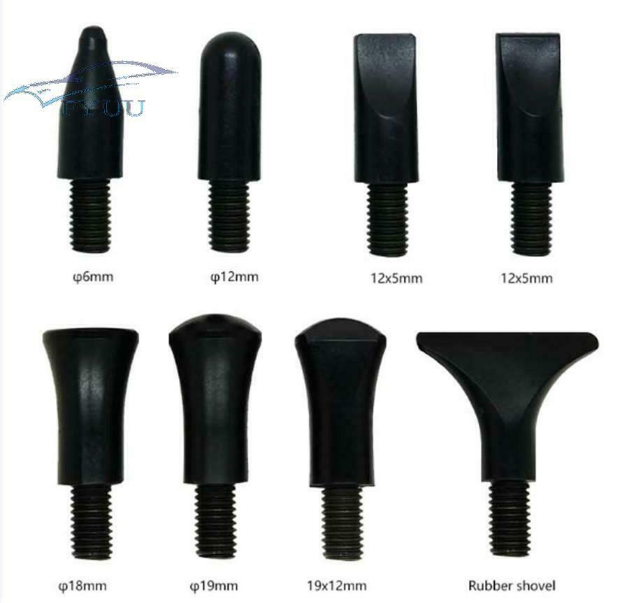 Alloy Car Dent Repair Flattening Pen and 3PCS Nylon+Iron Ball Head Tip Tool Kit