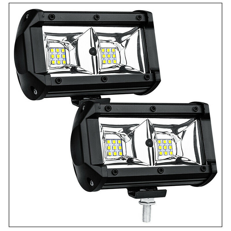 1PCS 5" 54W Car Truck Off-road SUV Fog Lamp LED Work Spot Light Bar 6500K IP67