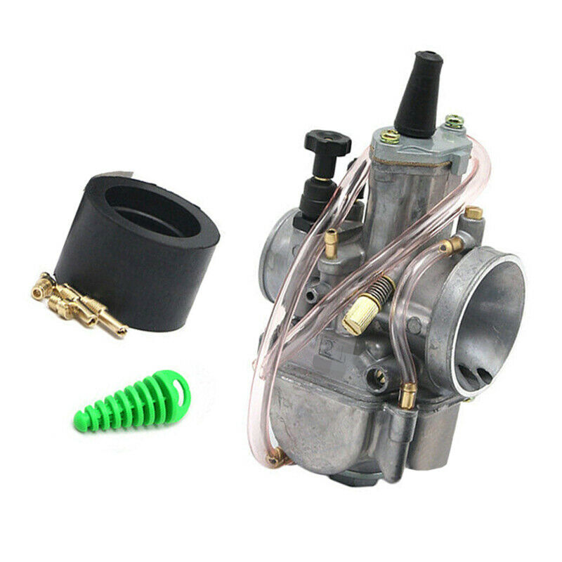 For mortorcycle 2 Stroke For 70 to 110cc 21mm Racing Carburetor W/ Power Jet New