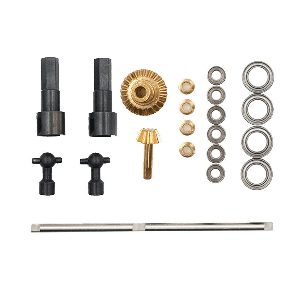 RC Metal Front Shaft W/ Accessories Set For 1/16 4WD  Truck Parts