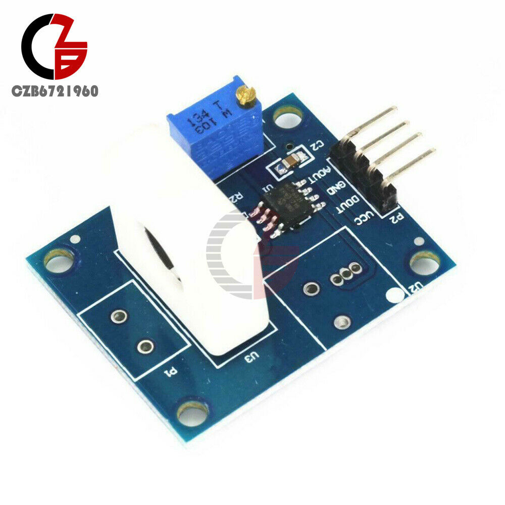 WCS1800 Hall Current Sensor Module 35A Overcurrent Protection Current Detector