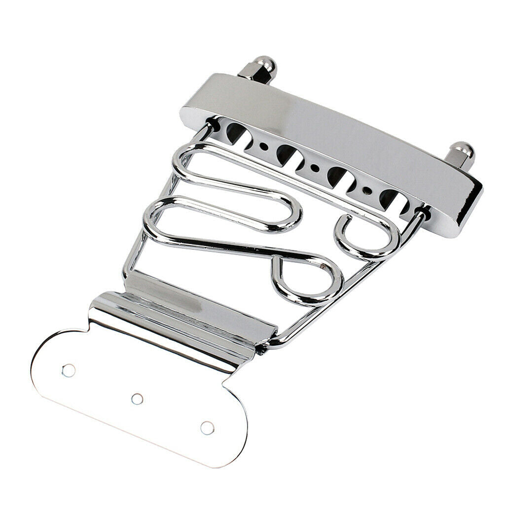 Metal Trapeze Tailpiece with 3pcs Screws for Semi Hollow Jazz Archtop Guitars