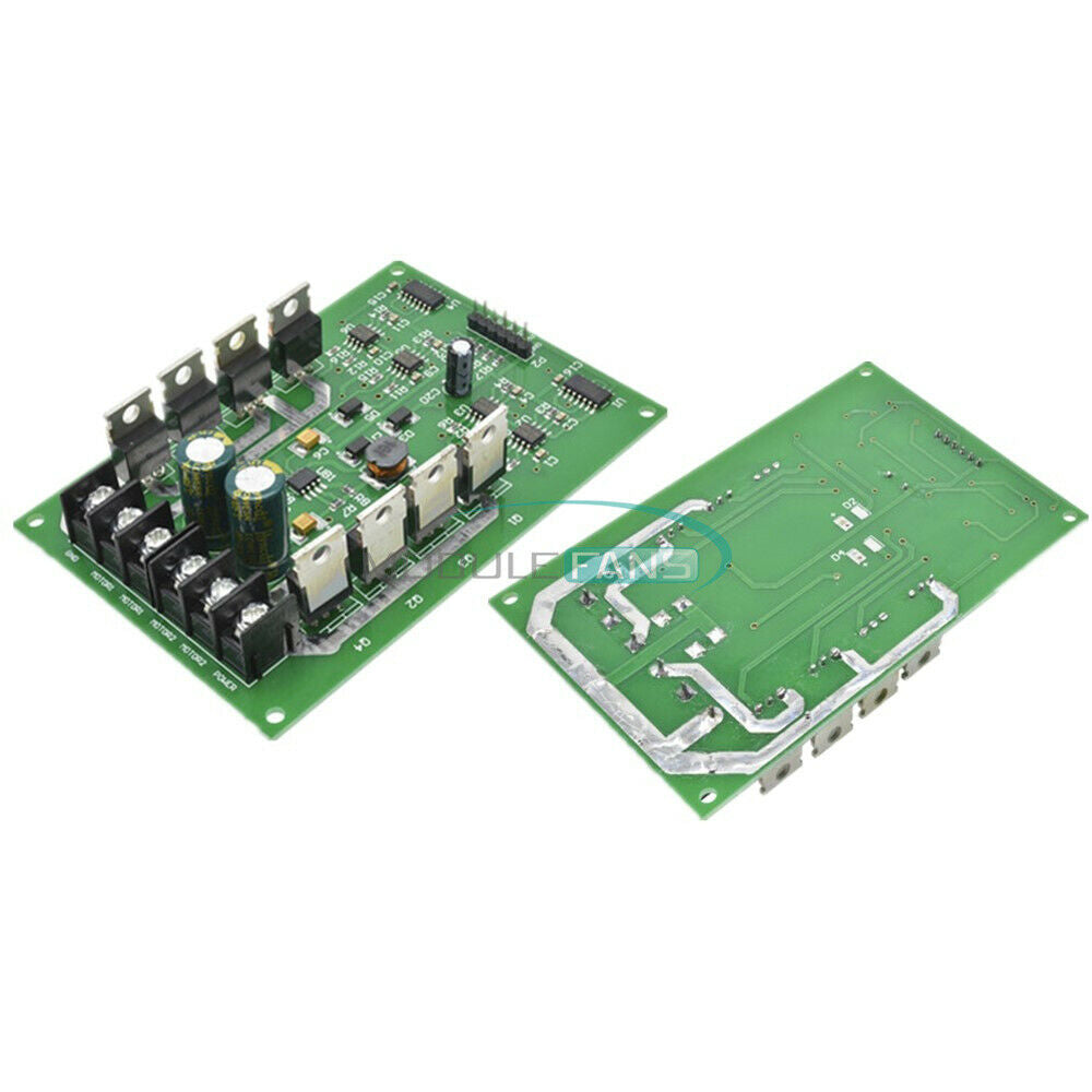 15A Dual Motor Driver Board Module H-bridge DC MOSFET IRF3205 Peak 30A 3V-36V