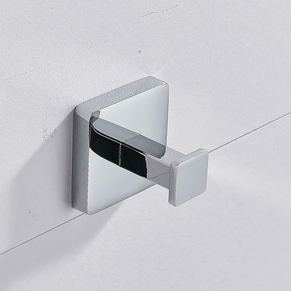 Punching Wall Hook Hanger Clothes Coats Hats Bags Towels Organizer Hook @