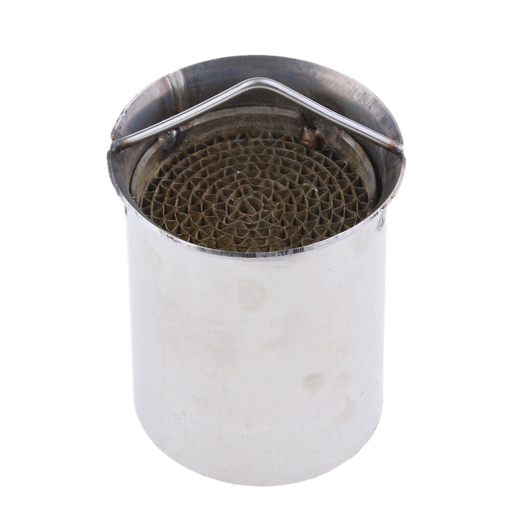 Stainless Steel 51mm Motorbike Exhaust Can DB KillerMuffler Baffle Plug