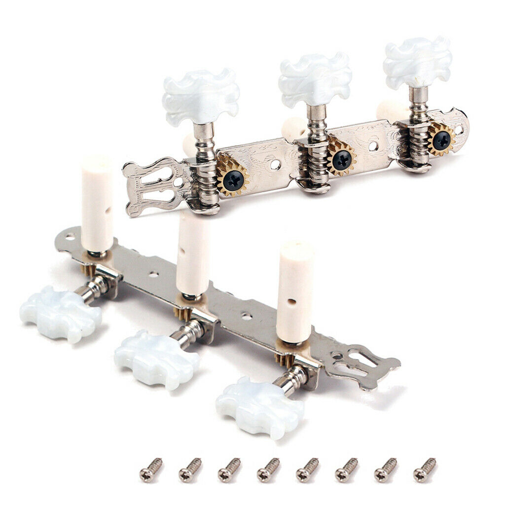 2pcs Classical Guitar Tuner Tuning Keys Pegs Machines Heads Guitar Parts