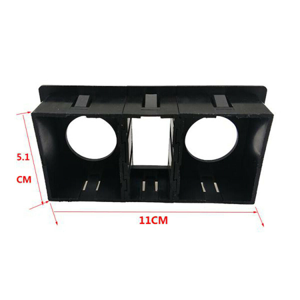 Car 1 Rectangular Rocker Switch Panel Housing And 2 Socket Brackets Side Frame