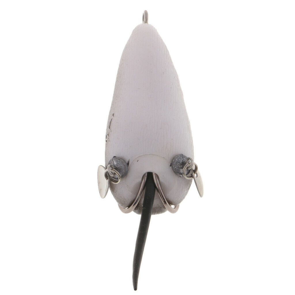 Lifelike Mice Frog Baits Rat Fishing Lure Hollow Body Mouse Lures Black