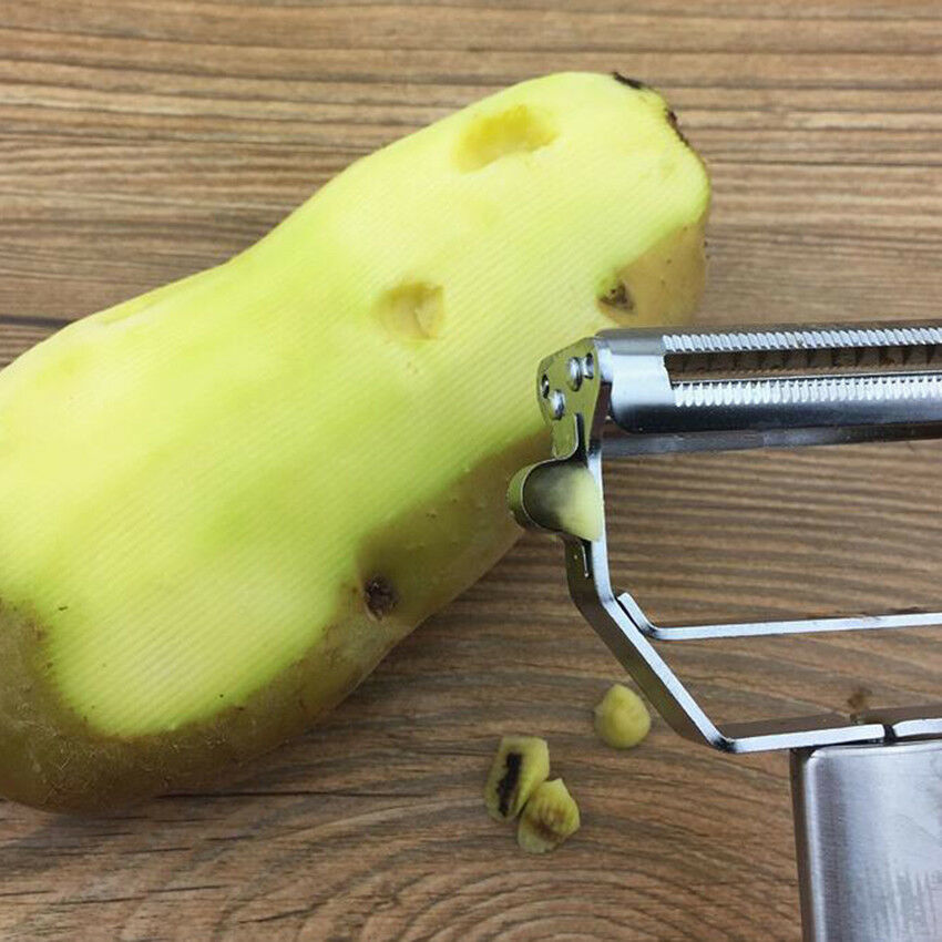 Multifunction Stainless Steel Julienne Vegetable Peeler Grater Kitchen Tool