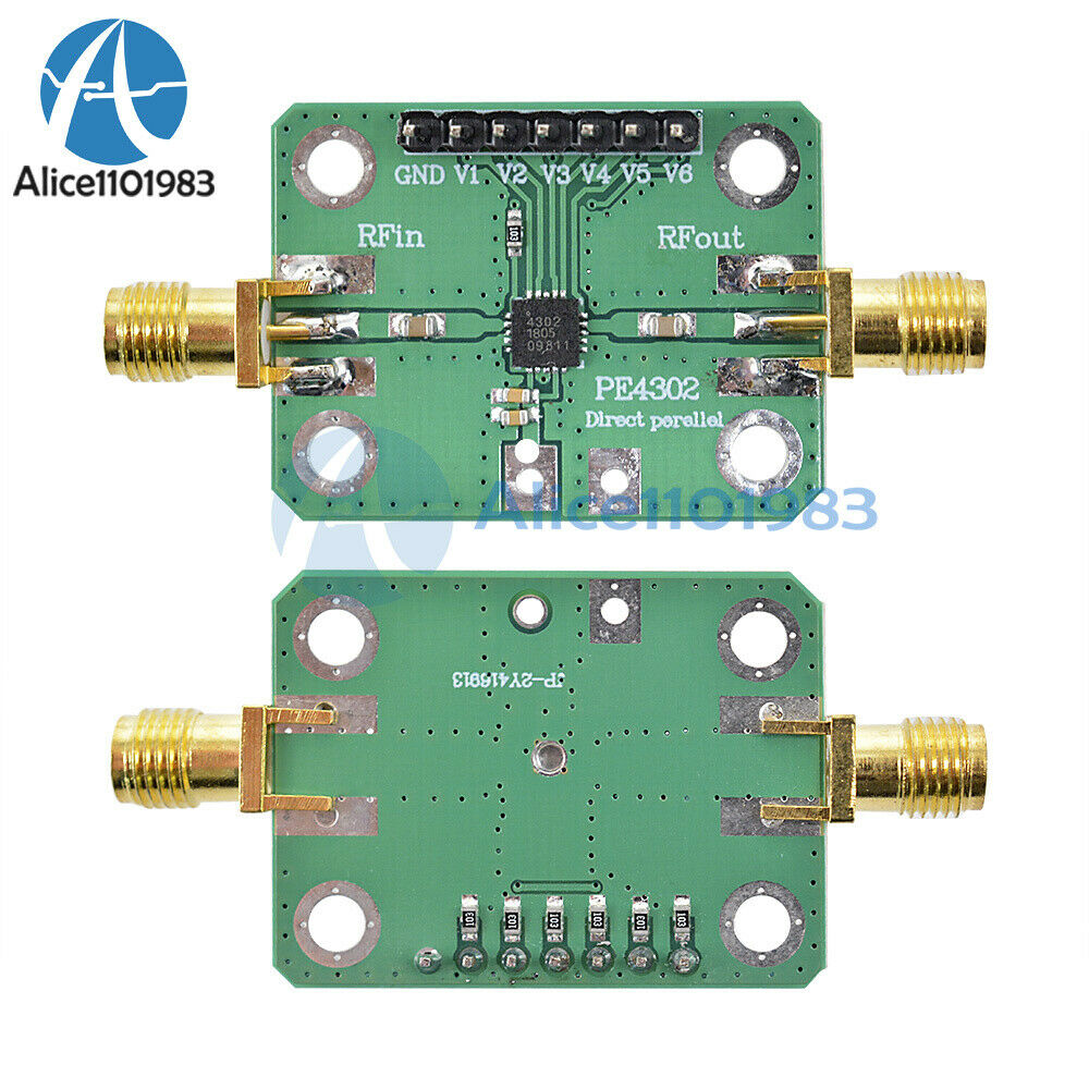 1MHz-4GHz PE4302 Numerical Control RF Attenuator Module Parallel Immediate Mode