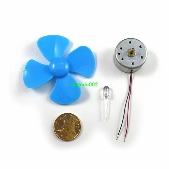 1pcs Micro wind turbine DIY DC wind power Generator For Physical experiment