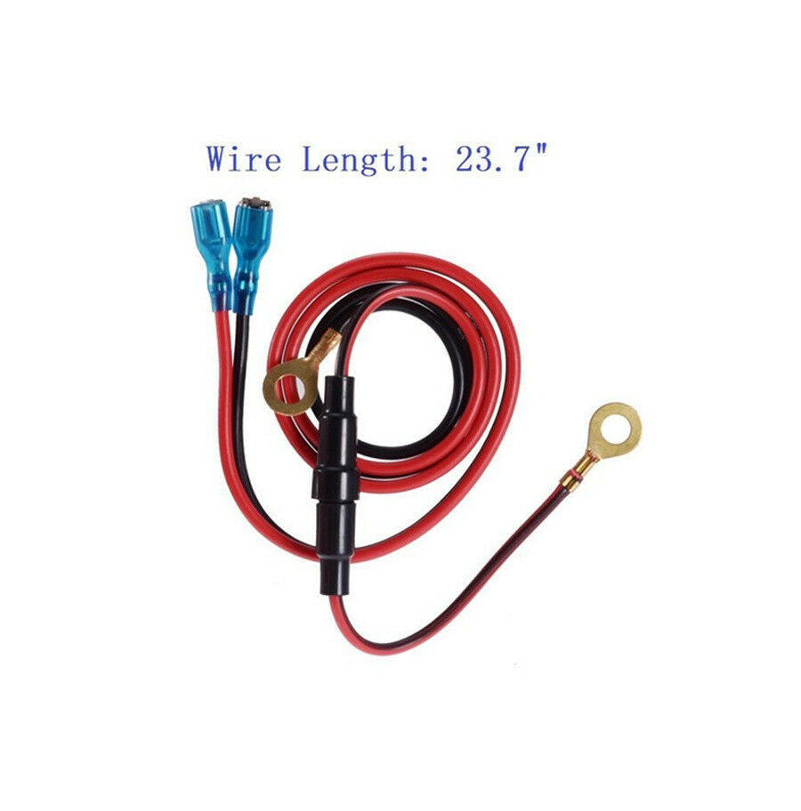 Dual USB Quick Charger 3.0 Power Outlet 2.4A Blue Led Indicator for Car Boat
