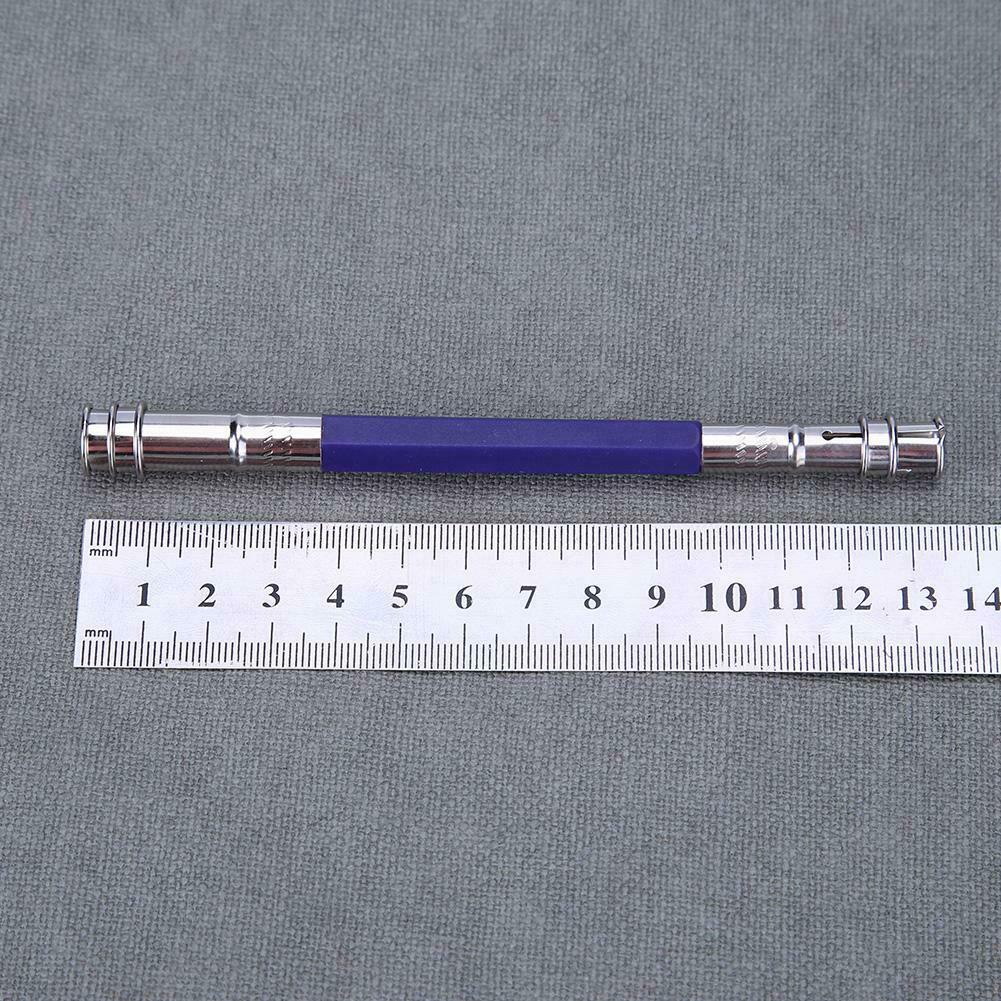 1pc Adjustable Dual Head Pencil Extender Holder Creative Stationery Tool