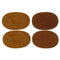 2 Pairs Suede Sew On Patches Repair Elbow Repair Decoration Clothing 14x9cm