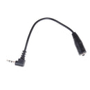 2pcs 2.5mm Male To 3.5mm Female Audio Stereo Headphone Converter Adapter Lt