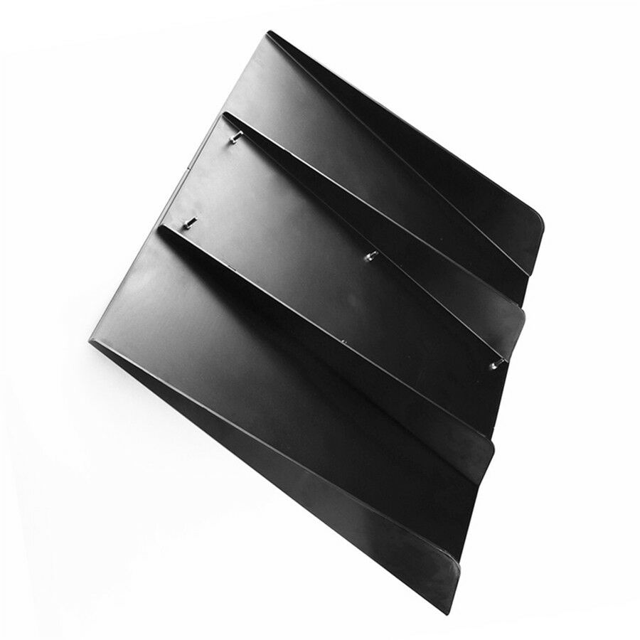 Personalized Modified 22"x19.3" Bumper Rear Lip 4 Fins Spoiler Stylish Design