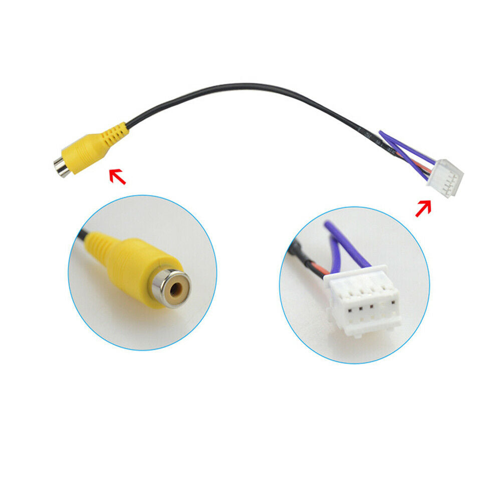 Car Head Unit RCA Reversing Rear View For Android Car Navigation Connector