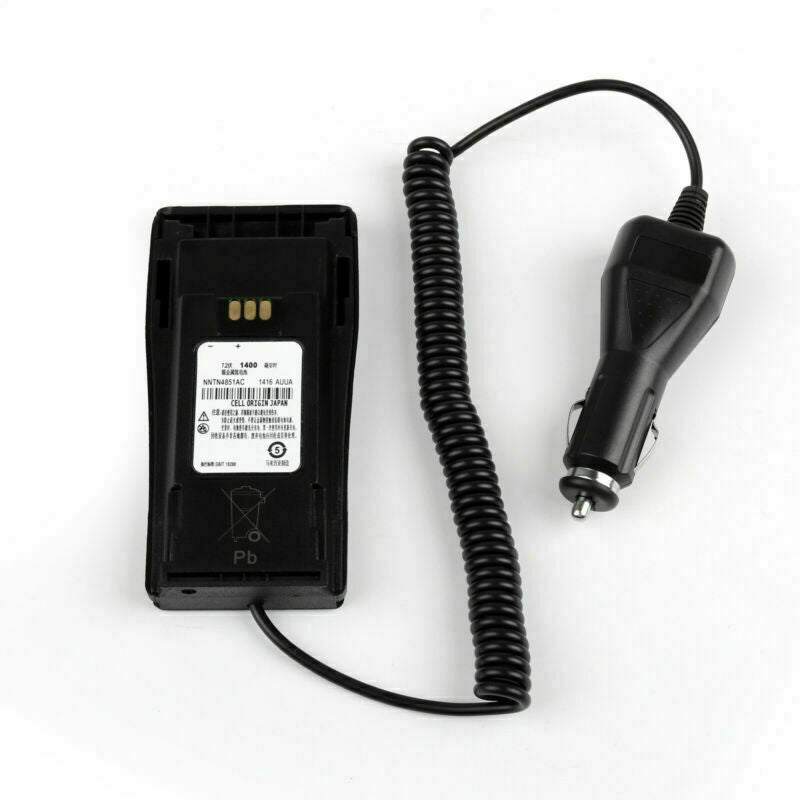 1x Car Charger Battery Eliminator For  CP150/200/040 GP3688/320 PR400 CA