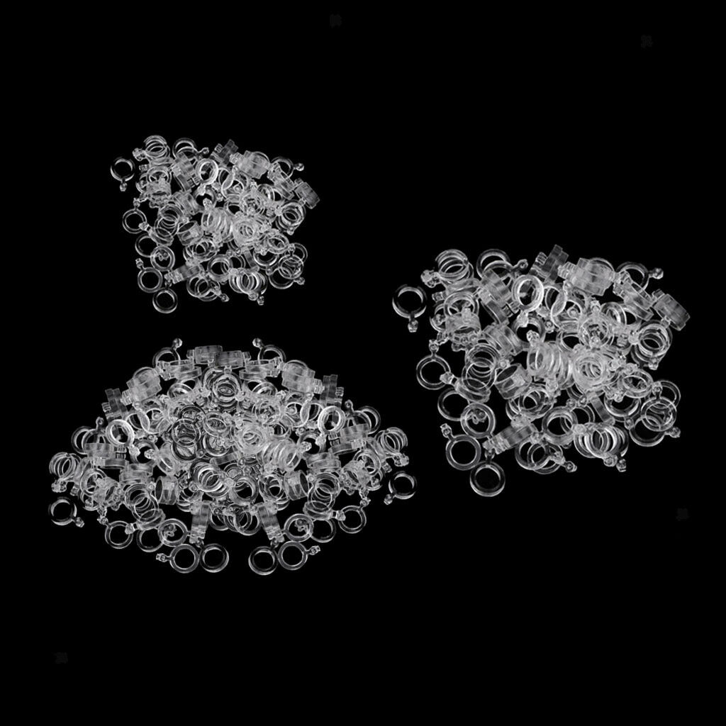 400Pcs S L M Fishing 5mm 7mm 5mm Tackle Pellets Bait Micro Bands Carp Coarse