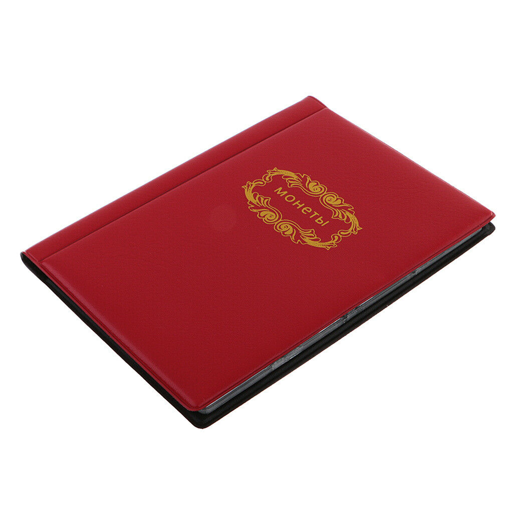 2Pcs 120 Holders for Penny Money Pocket Storage Coins Album Book Collectible