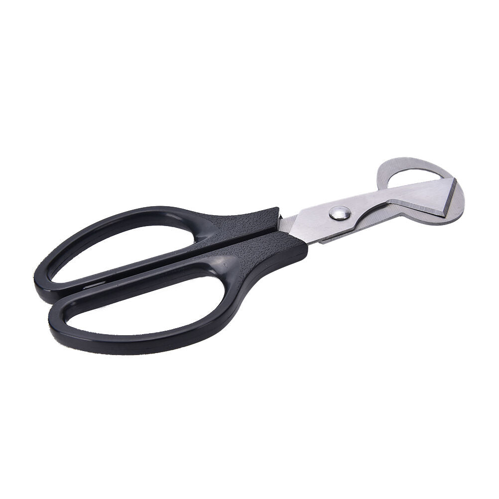 1X Wachtelei Schere Cracker Opener Zigarre Cutter Edelstahl Klinge Werkzeu DD