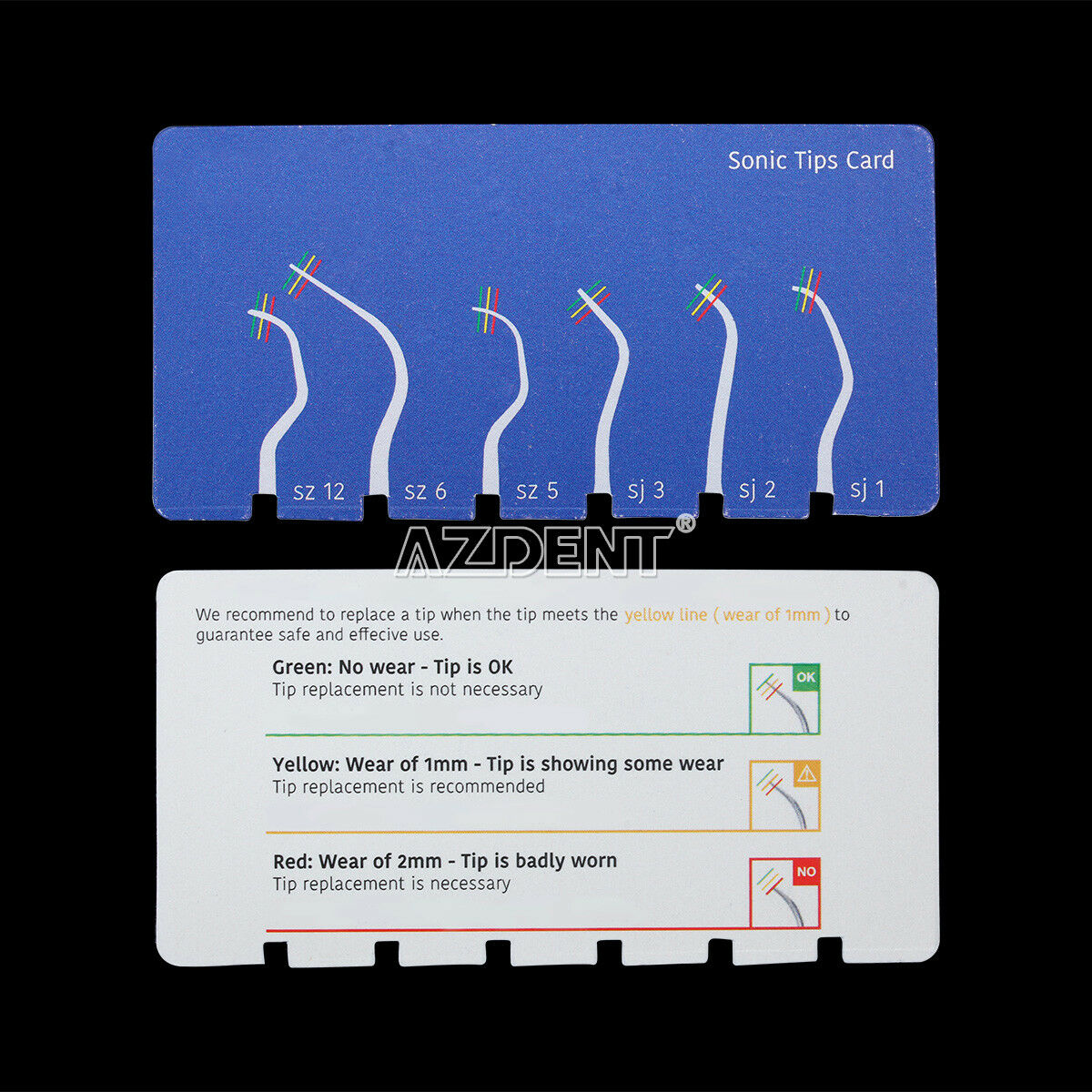 2PC Dental Air Scaler Handpiece Sonic S for MULTIflex Quick Coupling 3 Tips