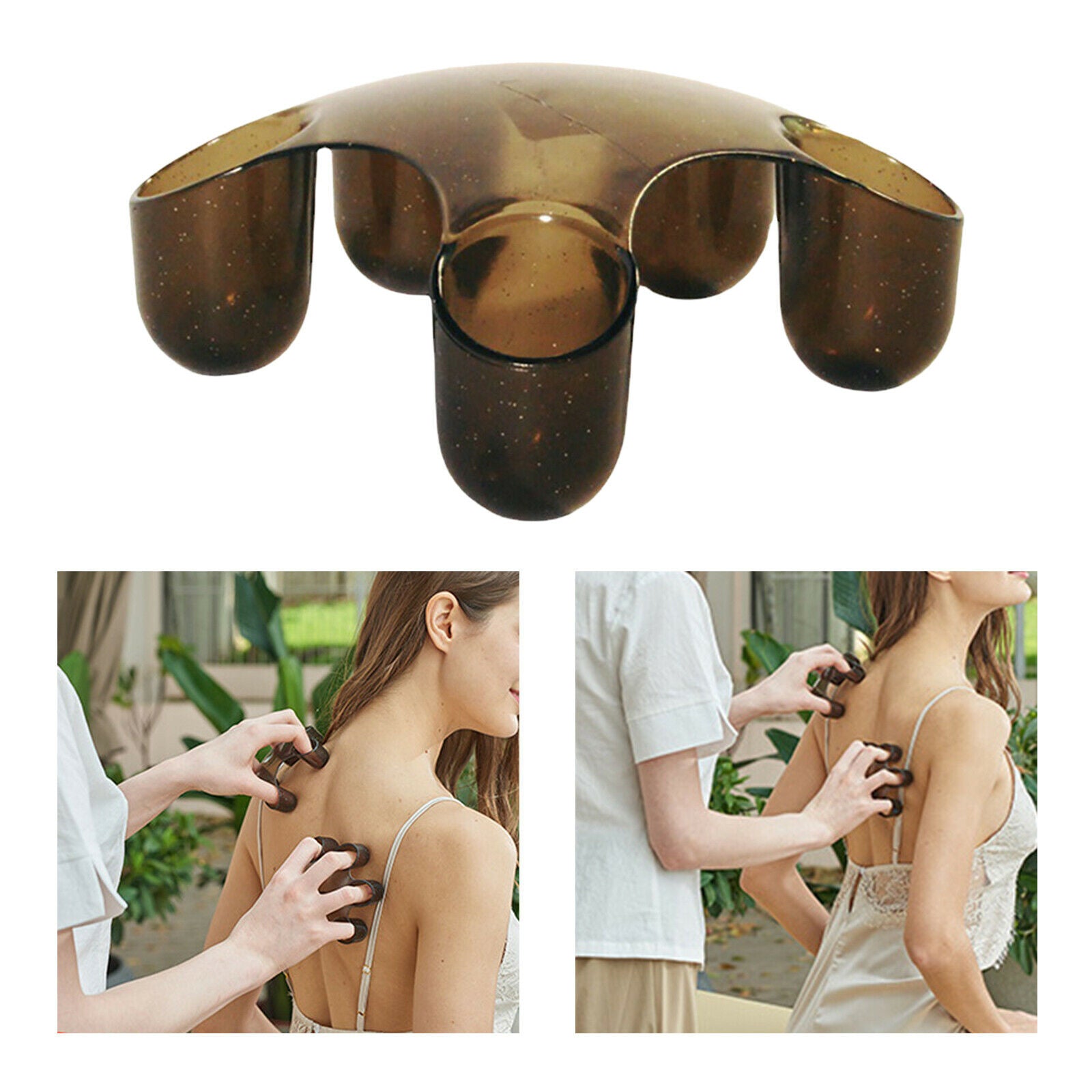 Five Finger massager Fingers Head Scratcher For Hair Care Head Body Relax