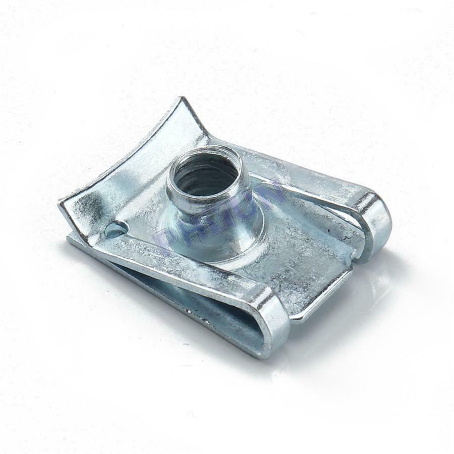 200x Spire U Clips Chimney Nuts Fasteners M4 M5 M6 M8 Assorted Kits Universal