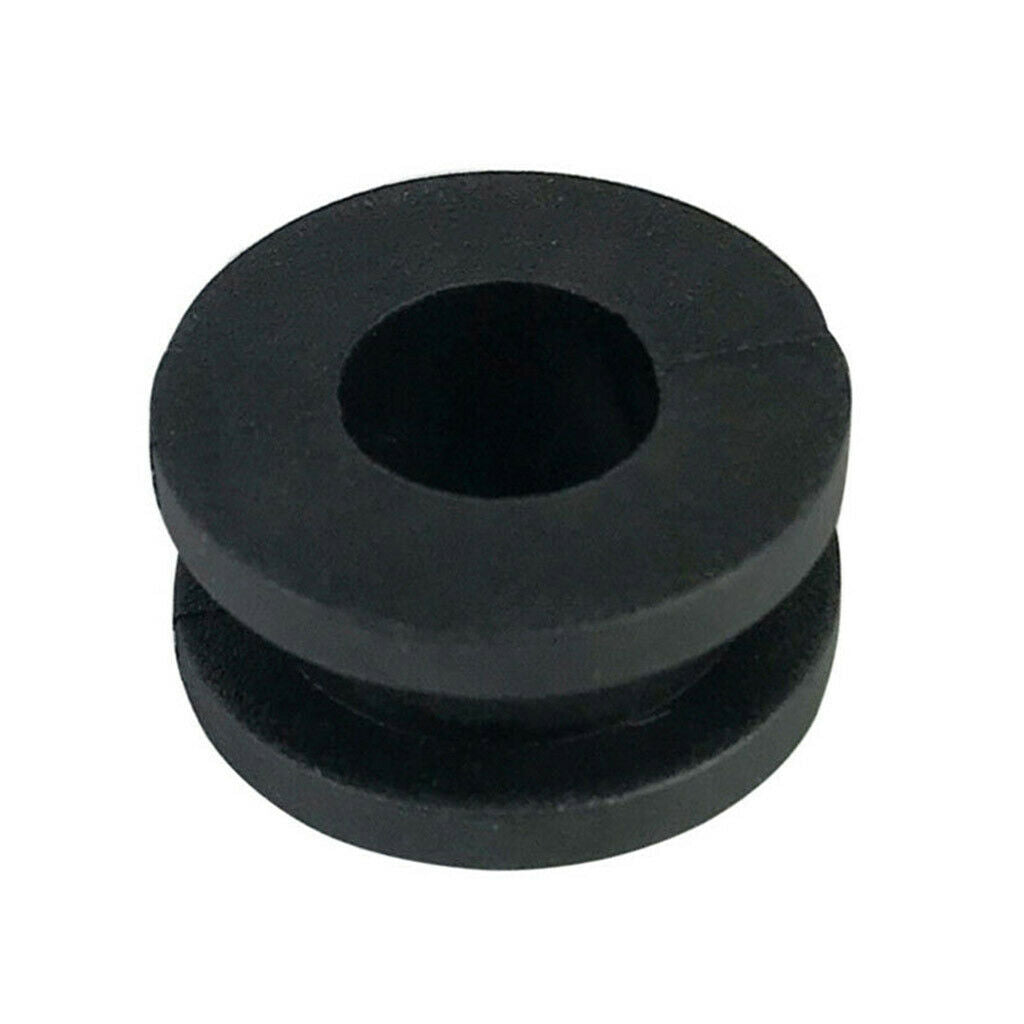 40x Motorcycle Rubber Grommets For  Yamaha Kawasaki Fairing Black