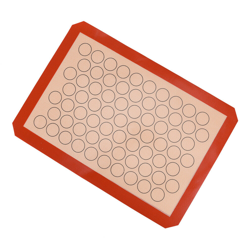 Home Non Stick Silicone Mat Baking Oven Pastry Macaron Cake Sheet Kitchen  JBDD