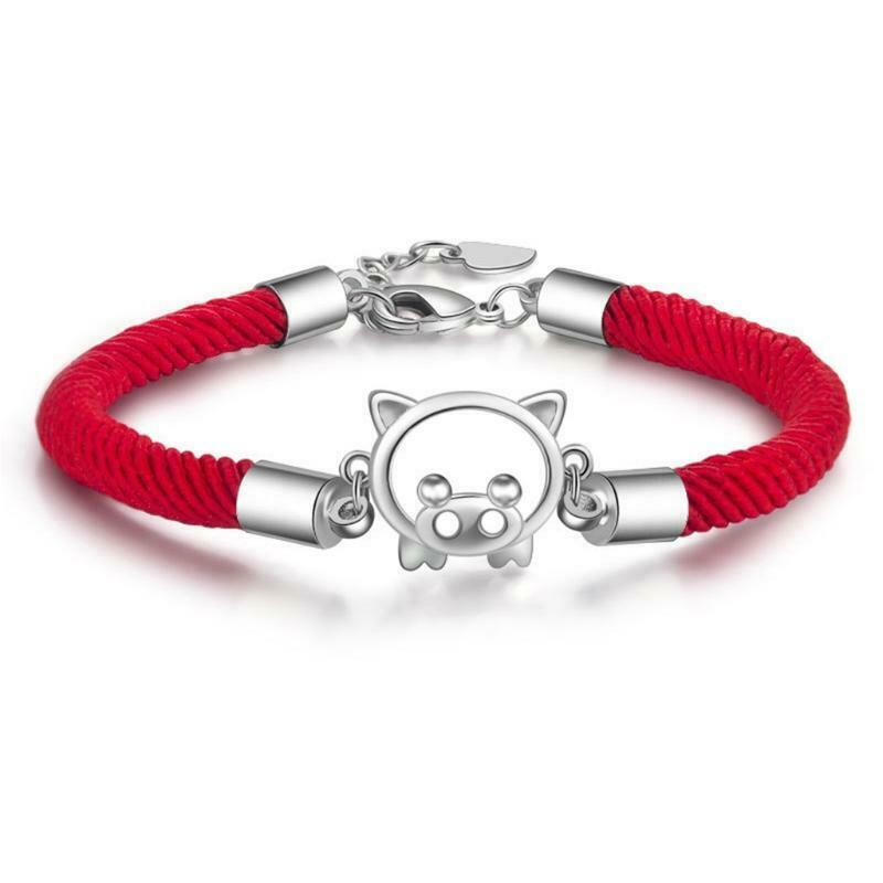 2019 New Year New Bracelet Pig Lucky Red Rope High Quality Bracelets Wild