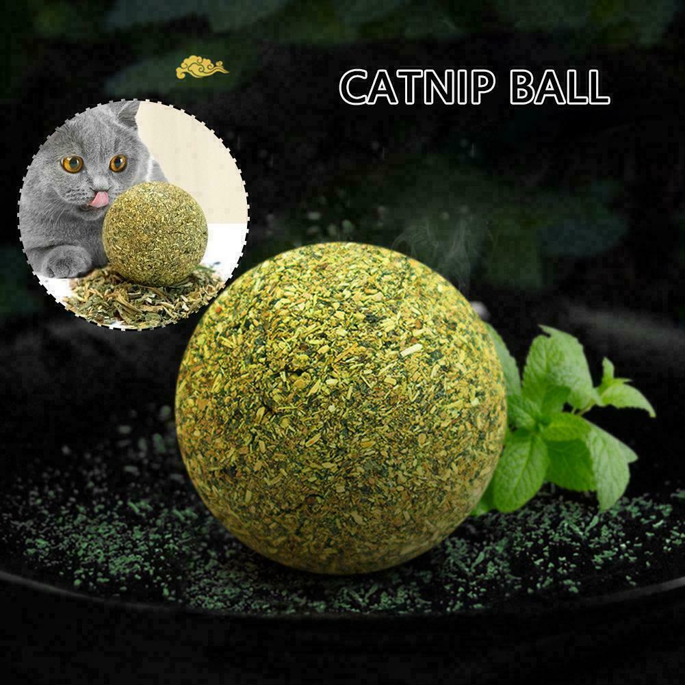 Cat Snack Catnip Ball Lick Nutrition Ball Molar Cleaning AU Cat Snacks